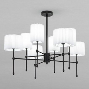 Люстра на штанге Eurosvet Notturno 60162/8 черный в Режи - rezh.mebel24.online | фото