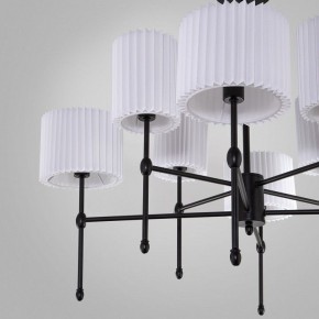 Люстра на штанге Eurosvet Notturno 60162/8 черный в Режи - rezh.mebel24.online | фото 4
