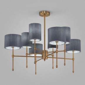 Люстра на штанге Eurosvet Notturno 60162/8 латунь в Режи - rezh.mebel24.online | фото