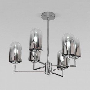 Люстра на штанге Eurosvet Pluto 60156/6 хром в Режи - rezh.mebel24.online | фото