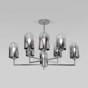 Люстра на штанге Eurosvet Pluto 60156/8 хром в Режи - rezh.mebel24.online | фото