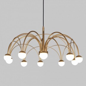 Люстра на штанге Eurosvet Ragno 90030/10 LED золото в Режи - rezh.mebel24.online | фото 4