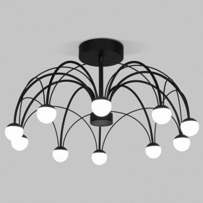 Люстра на штанге Eurosvet Ragno 90035/10 LED черный в Режи - rezh.mebel24.online | фото