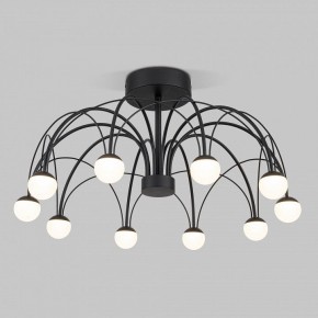 Люстра на штанге Eurosvet Ragno 90035/10 LED черный в Режи - rezh.mebel24.online | фото 2