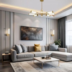 Люстра на штанге Eurosvet Stark 50386 LED латунь в Режи - rezh.mebel24.online | фото 3