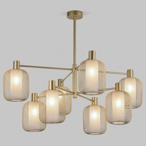 Люстра на штанге Eurosvet Voile 30192/8 золото в Режи - rezh.mebel24.online | фото