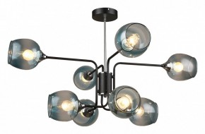 Люстра на штанге Imex 3564 MD.3564-8-S BK+CH в Режи - rezh.mebel24.online | фото