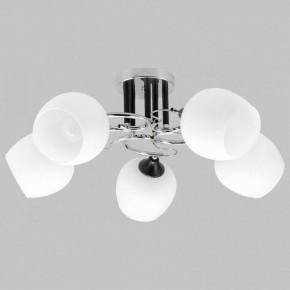 Люстра на штанге Imex MD.3618 MD.3618-5-S-CH+BK в Режи - rezh.mebel24.online | фото