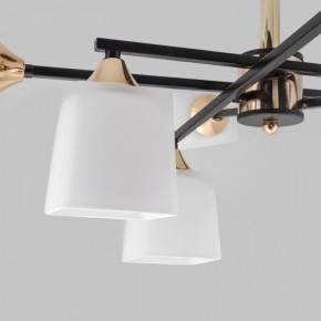 Люстра на штанге Imex MD.4080 MD.4080-8-S-BK+FGD в Режи - rezh.mebel24.online | фото 3