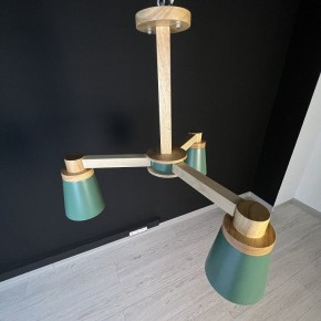 Люстра на штанге Imperiumloft Prop Green prop01 в Режи - rezh.mebel24.online | фото 3