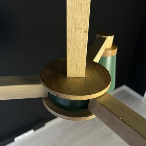 Люстра на штанге Imperiumloft Prop Green prop01 в Режи - rezh.mebel24.online | фото 5