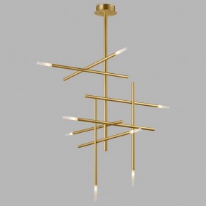Люстра на штанге Imperiumloft Traverse Gold TRAVERSE01 в Режи - rezh.mebel24.online | фото