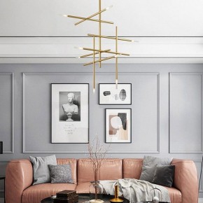 Люстра на штанге Imperiumloft Traverse Gold TRAVERSE01 в Режи - rezh.mebel24.online | фото 4