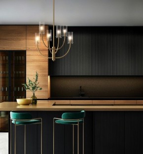 Люстра на штанге Maytoni Arco MOD223PL-06BS в Режи - rezh.mebel24.online | фото 6