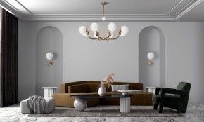 Люстра на штанге Maytoni Rendez-vous MOD109PL-08BS в Режи - rezh.mebel24.online | фото 2