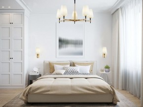 Люстра на штанге Maytoni Zaragoza H001CL-05BS в Режи - rezh.mebel24.online | фото 4