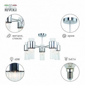 Люстра на штанге Rivoli Deborah Б0055524 в Режи - rezh.mebel24.online | фото 2