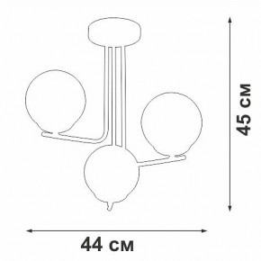 Люстра на штанге Vitaluce V49420 V49420-8/3PL в Режи - rezh.mebel24.online | фото 2