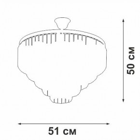 Люстра на штанге Vitaluce V58250 V58250-8/8 в Режи - rezh.mebel24.online | фото