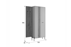 МЕБЕЛЬСОН К8 Прихожая в Режи - rezh.mebel24.online | фото 2