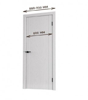 Межкомнатная дверь Bolivar Каньон браун (комплект) 800 в Режи - rezh.mebel24.online | фото