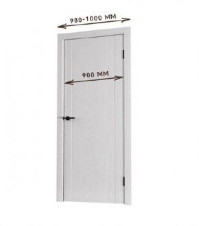Межкомнатная дверь Bolivar Каньон браун (комплект) 900 в Режи - rezh.mebel24.online | фото