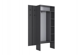 МЕРСИ Прихожая (модульная) графит в Режи - rezh.mebel24.online | фото 7