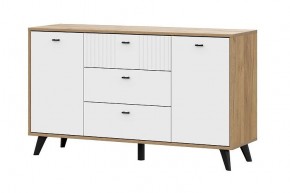 МИЛАН Детская (Дуб Золотой/Белый матовый) в Режи - rezh.mebel24.online | фото 16