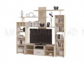 МИНИ-2 Гостиная (МДФ) Белый глянец/Дуб Крафт в Режи - rezh.mebel24.online | фото 2
