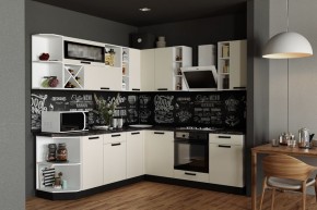 Модульная кухня Осло карбон брюле в Режи - rezh.mebel24.online | фото 1