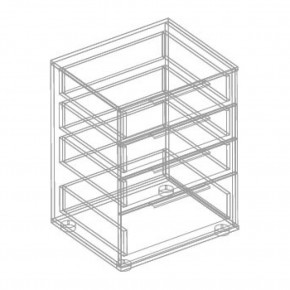 МОНИКА Комод с 4 ящиками в Режи - rezh.mebel24.online | фото 3