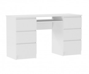 МОРИ МС-2 Стол 6 ящиков (белый) в Режи - rezh.mebel24.online | фото 2