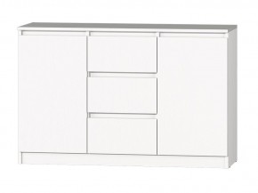 МС "Хилтон" Комод №4 1200 (белый текстурный) в Режи - rezh.mebel24.online | фото 2