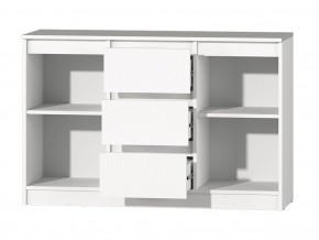 МС "Хилтон" Комод №4 1200 (белый текстурный) в Режи - rezh.mebel24.online | фото 3