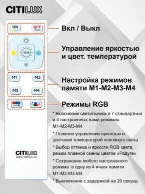 Накладной светильник Citilux Симпла CL714330G в Режи - rezh.mebel24.online | фото 10