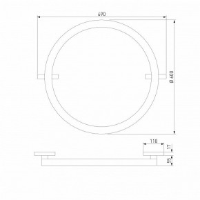 Накладной светильник Elektrostandard Slim Magnetic a068912 в Режи - rezh.mebel24.online | фото 3