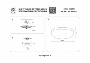 Накладной светильник Lightstar Celesta 809316 в Режи - rezh.mebel24.online | фото 4