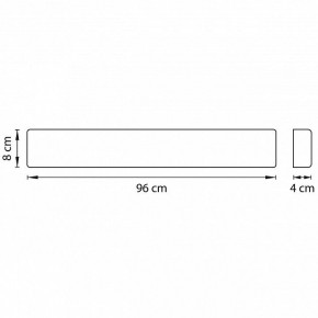 Накладной светильник Lightstar Fiume LED 810636 в Режи - rezh.mebel24.online | фото 2