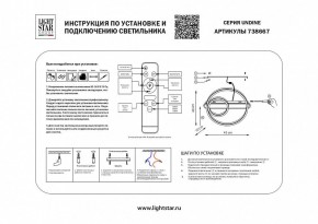Накладной светильник Lightstar Undine 738667 в Режи - rezh.mebel24.online | фото 2