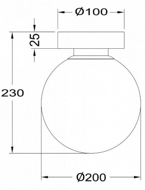 Накладной светильник Maytoni Basic form MOD321WL-01G3 в Режи - rezh.mebel24.online | фото 3