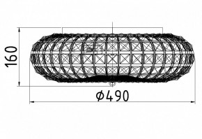 Накладной светильник Maytoni Broche DIA902-06-N в Режи - rezh.mebel24.online | фото 3