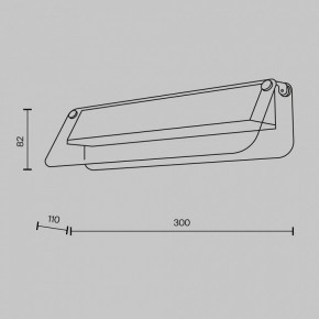 Накладной светильник Maytoni Flat MOD296WL-L6BS3K в Режи - rezh.mebel24.online | фото 5