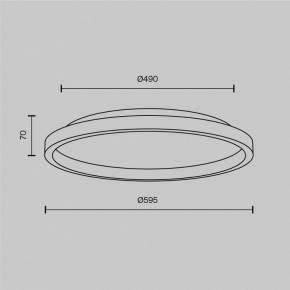 Накладной светильник Maytoni Orign MOD311CL-L40B3K в Режи - rezh.mebel24.online | фото 2
