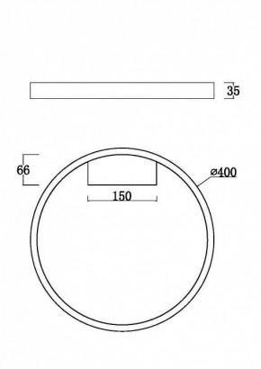Накладной светильник Maytoni Rim MOD058CL-L25B3K в Режи - rezh.mebel24.online | фото 5