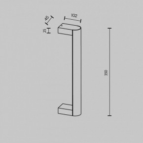Накладной светильник Maytoni Theorema MOD288WL-L5G3K в Режи - rezh.mebel24.online | фото 4