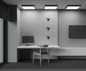 Накладной светильник Maytoni Zon C032CL-90W3K-SQ-B в Режи - rezh.mebel24.online | фото 9