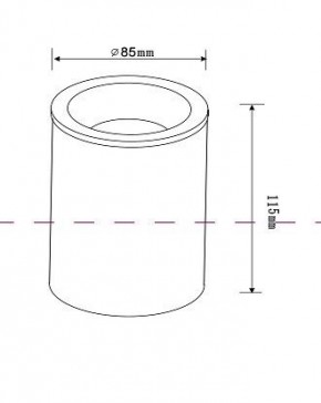 Накладной светильник Maytoni Zoom C029CL-01W в Режи - rezh.mebel24.online | фото 3