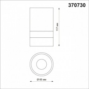 Накладной светильник Novotech Elina 370730 в Режи - rezh.mebel24.online | фото 4