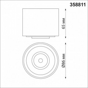 Накладной светильник Novotech Gesso 358811 в Режи - rezh.mebel24.online | фото 7