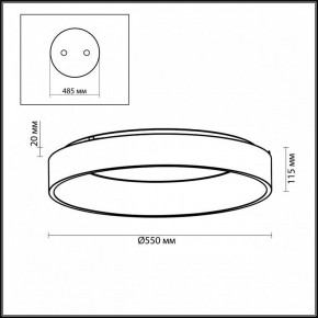 Накладной светильник Odeon Light Sole 4062/50CL в Режи - rezh.mebel24.online | фото 5
